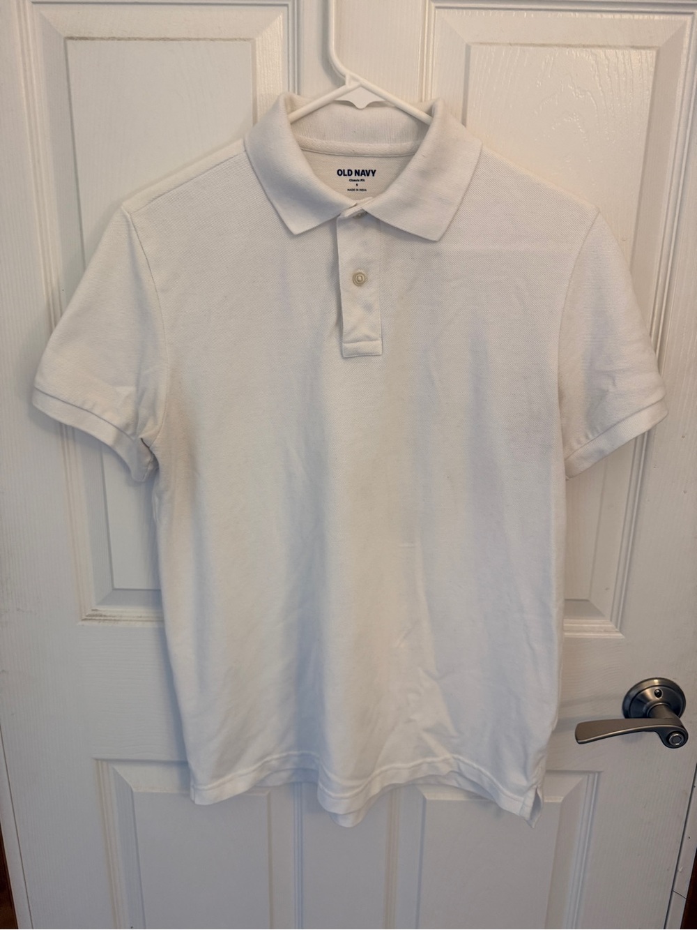 Old Navy White Men’s Polo Shirt